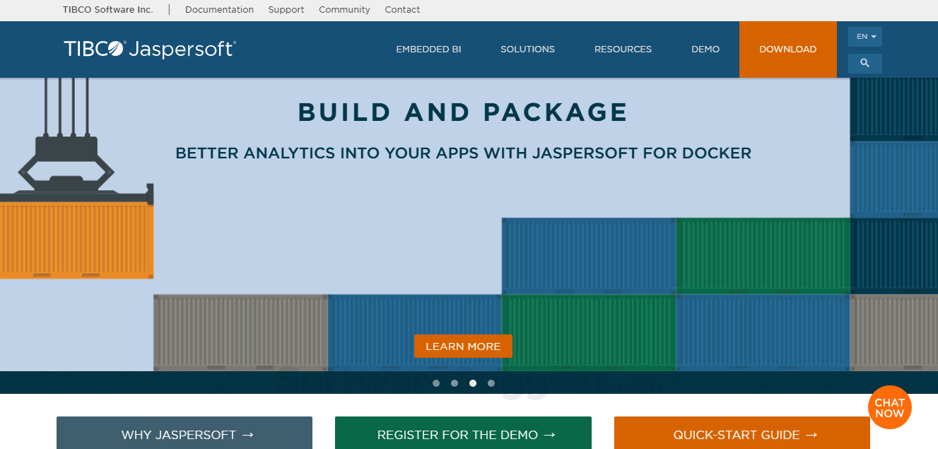 Jaspersoft Reporting Software Screenshot1